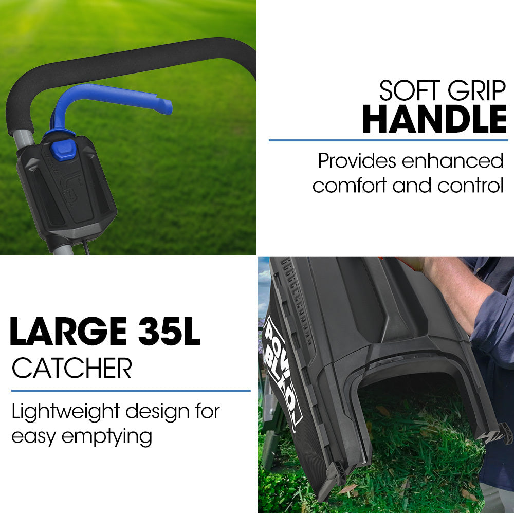 PowerBlade 350CX 13" Cordless Lawn Mower Kit Brushless Electric 20V