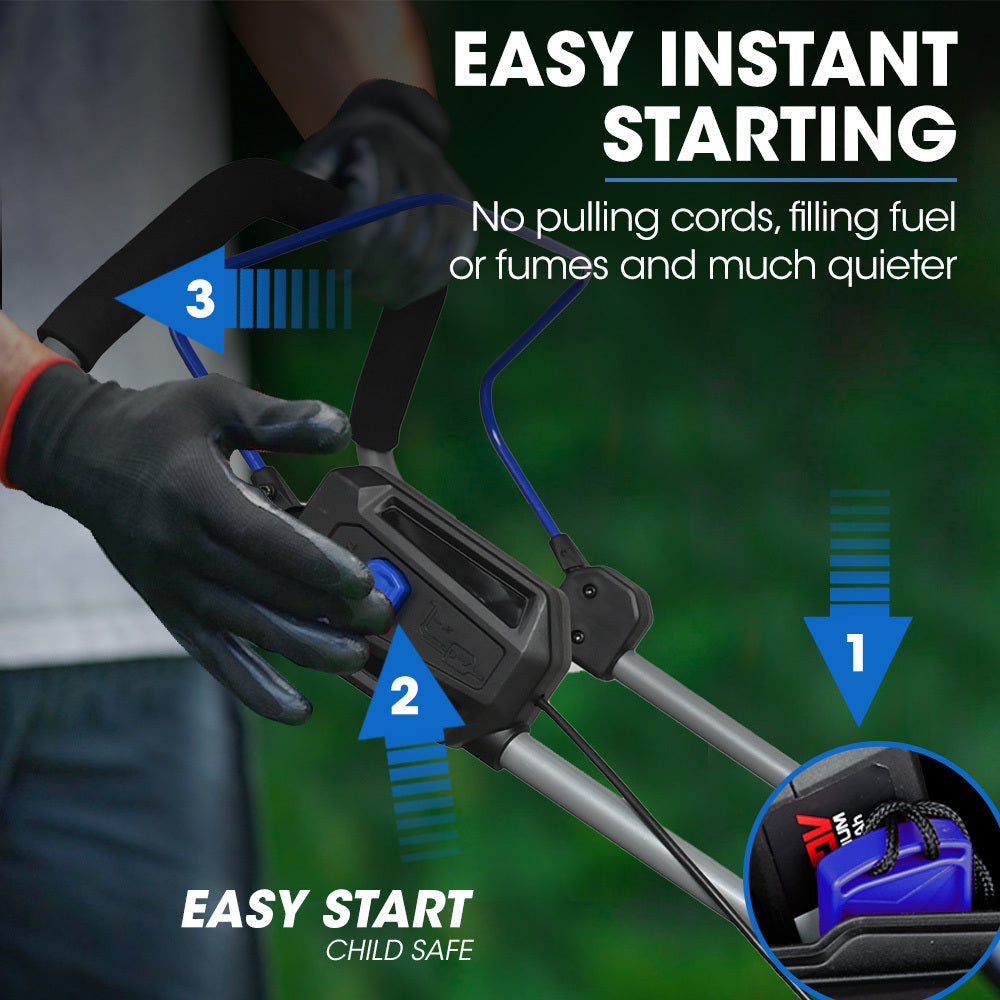PowerBlade 480CX 17" Cordless Lawn Mower Kit Brushless Electric 40V