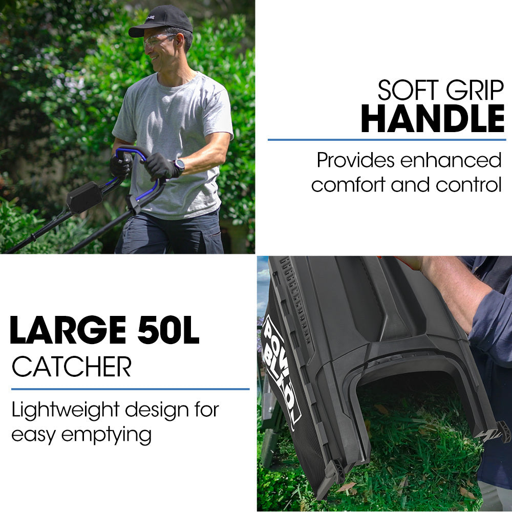 PowerBlade 480CX 17" Cordless Lawn Mower Kit Brushless Electric 40V