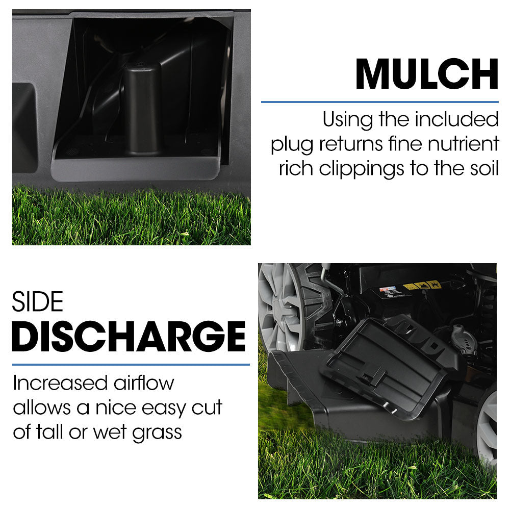 VS900 20" Self-Propelled Lawn Mower 200cc Petrol Steel Deck