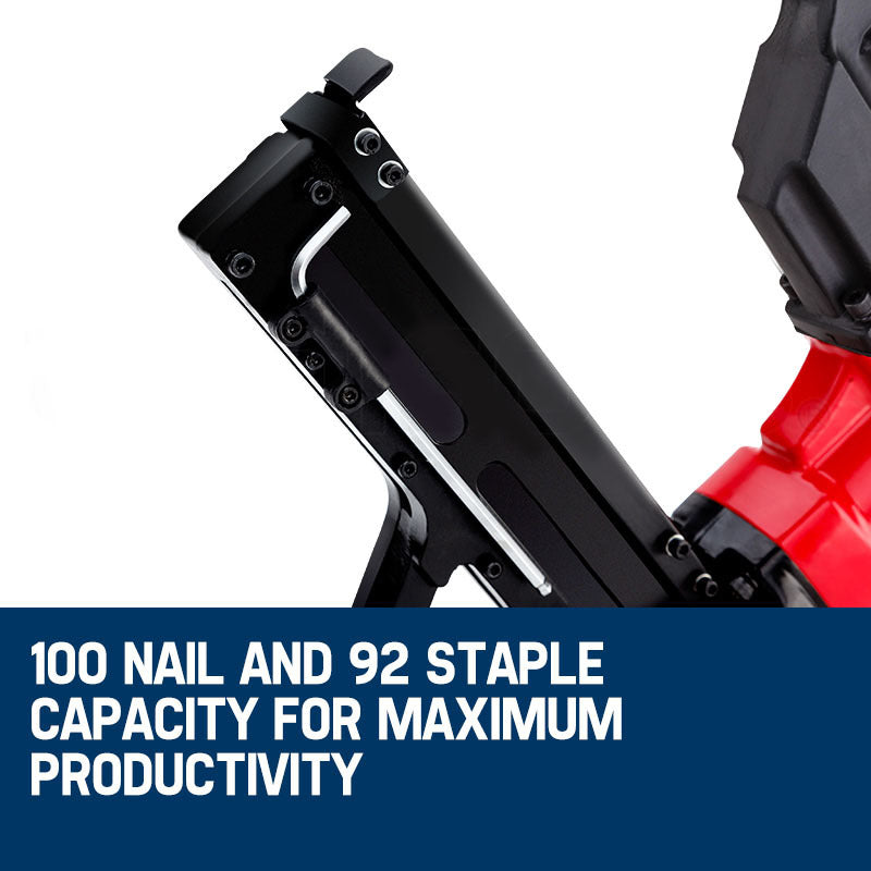 Super-Lightweight Pneumatic Flooring Nail & Staple Gun - Unimac