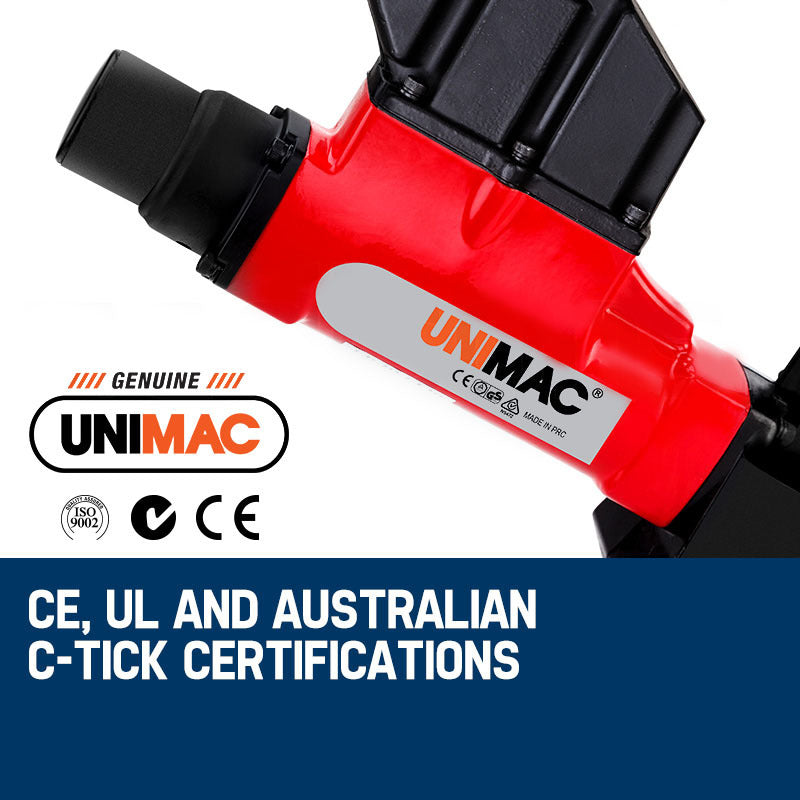 Super-Lightweight Pneumatic Flooring Nail & Staple Gun - Unimac