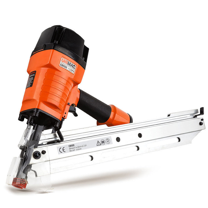 Heavy-Duty Angled Framing Nail Gun 50-90mm | Unimac CB500