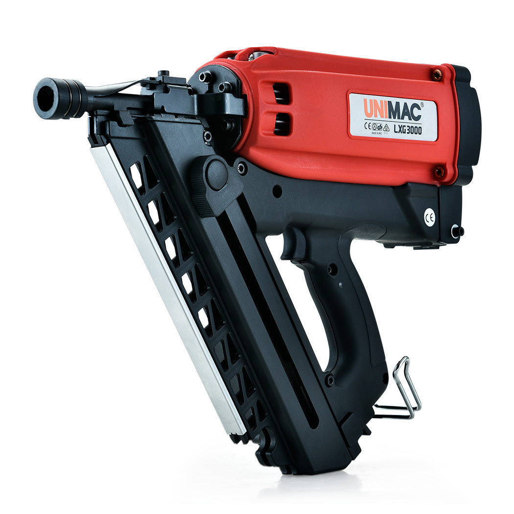 Brushless Gas Framing Nail Gun 50-90mm, 2 Batteries - Unimac