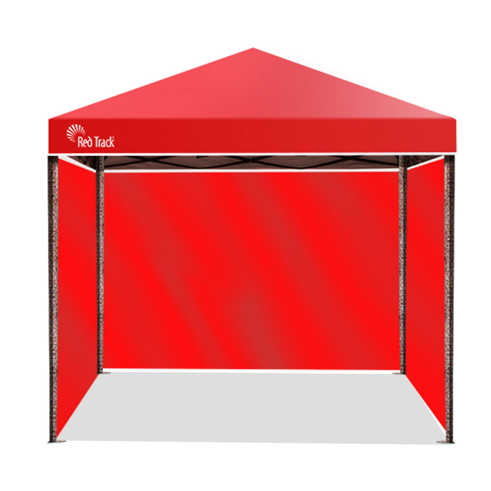 Durable 3x3m Folding Gazebo with LED Lamp and Walls by Red Track