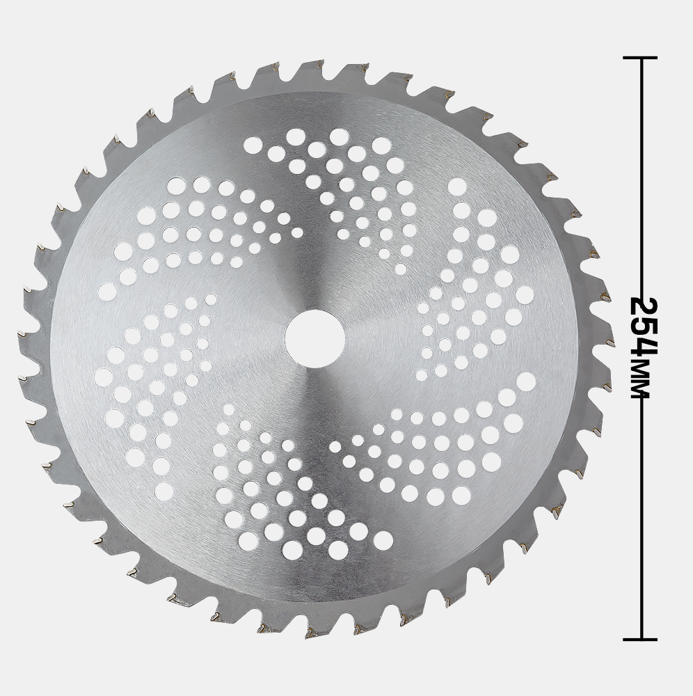 Durable 40T Carbide Brush Cutter Blade 255mm - MTM