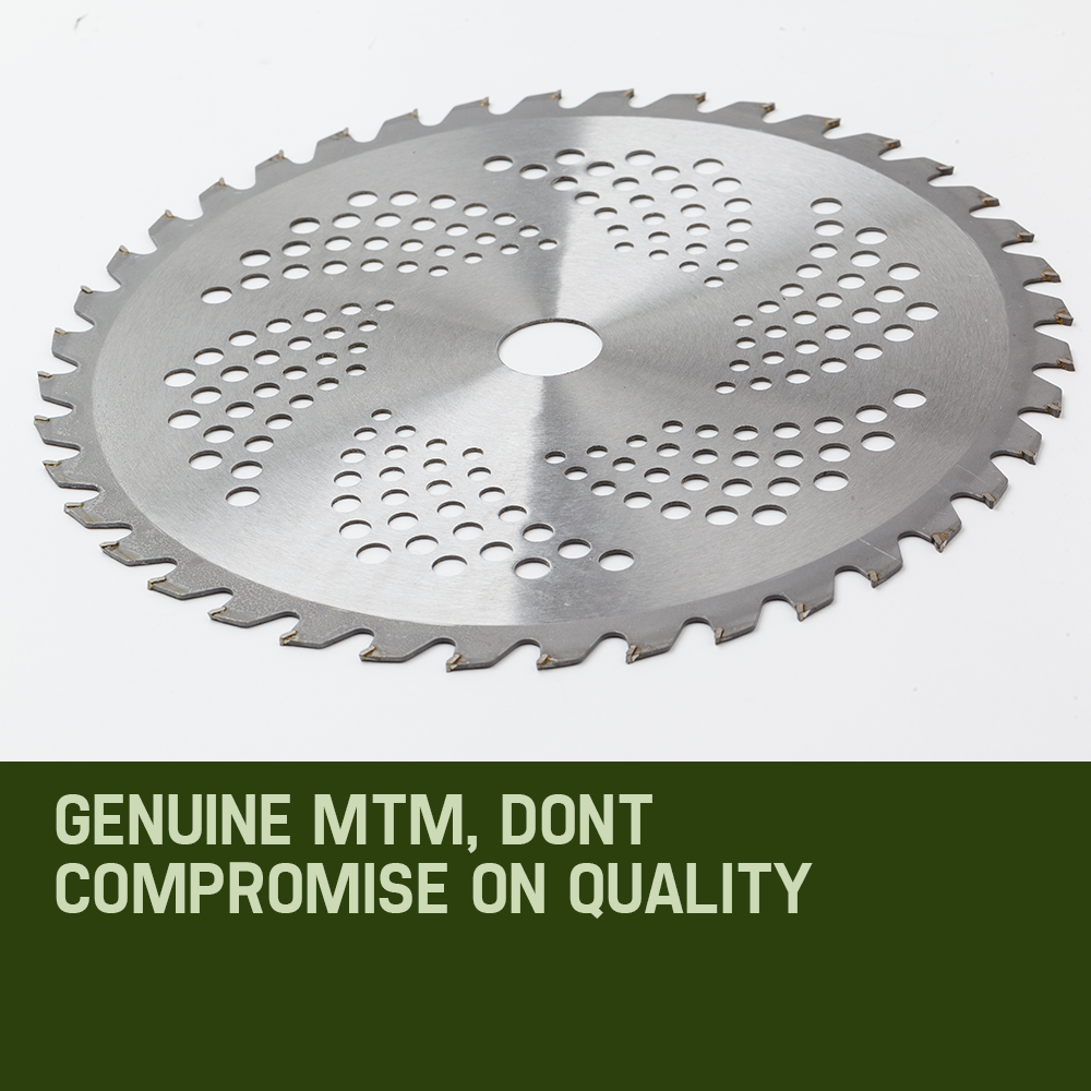 Durable 5x 40T Carbide Tipped Brush Cutter Blade - MTM