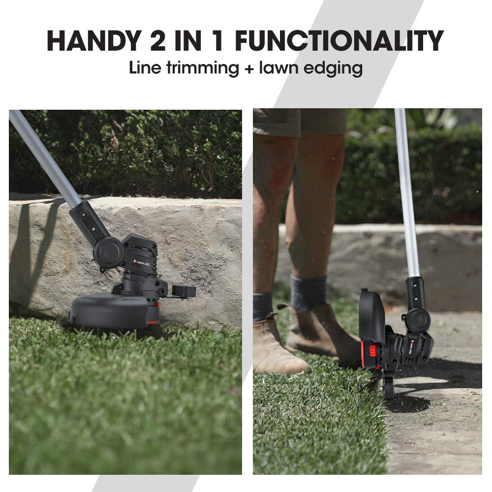 LN3 20V Cordless Line Trimmer & Lawn Edger Kit Adjustable Head