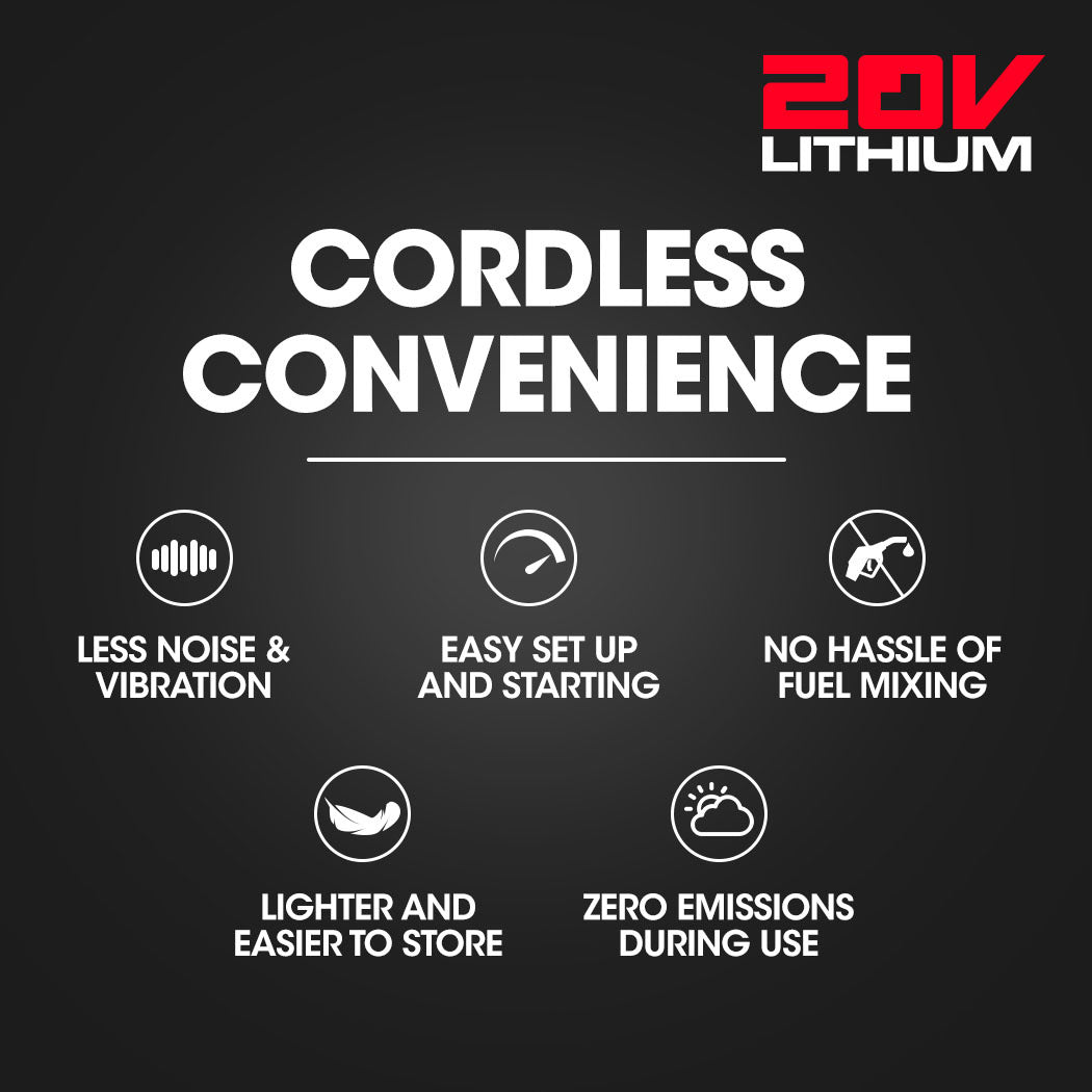 SYNC LT3 20V Cordless Line Trimmer Whipper Snipper 2.0Ah Battery