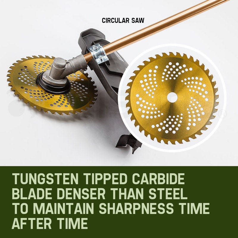 SMX920 65cc 9-in-1 Garden Multi-Tool Chainsaw Hedge Trimmer Brush Cutter