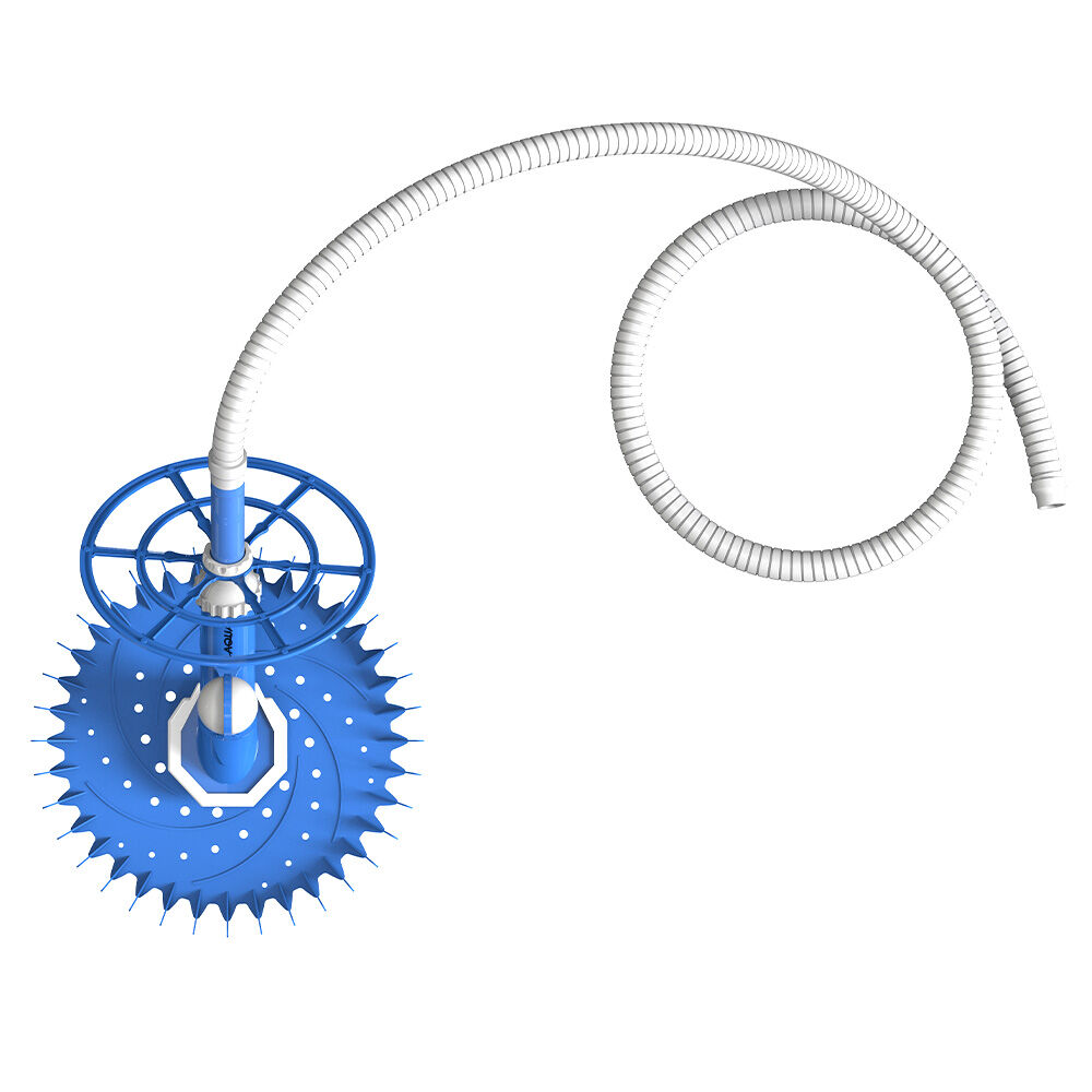 AURELAQUA Automatic Pool Cleaner, Flow-valve Suction Tech for Floors, Walls & Waterline