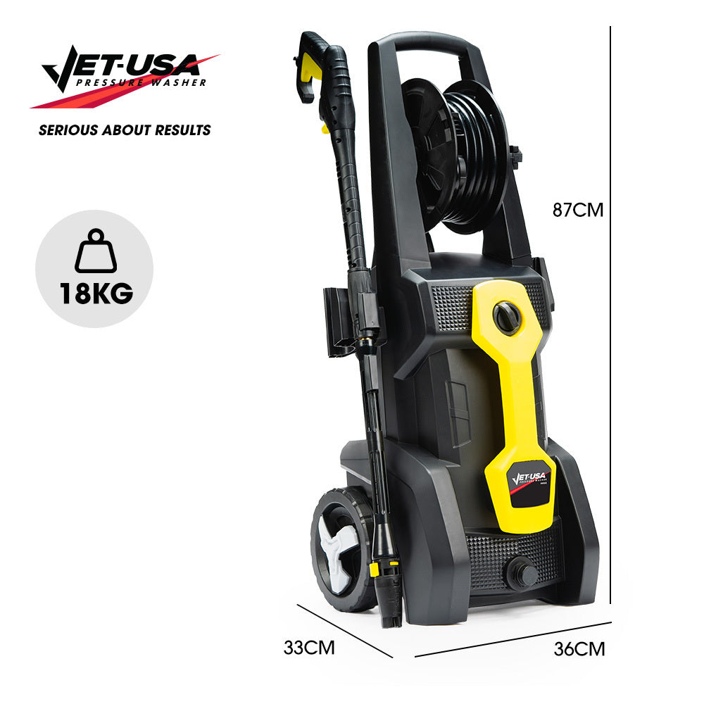 RW545 3000PSI Electric Pressure Washer Water-Cooled Motor 2 Nozzles Deck Cleaner