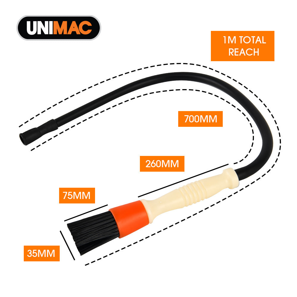 Unimac Parts Washer Brush Flow Through Hose Compatible