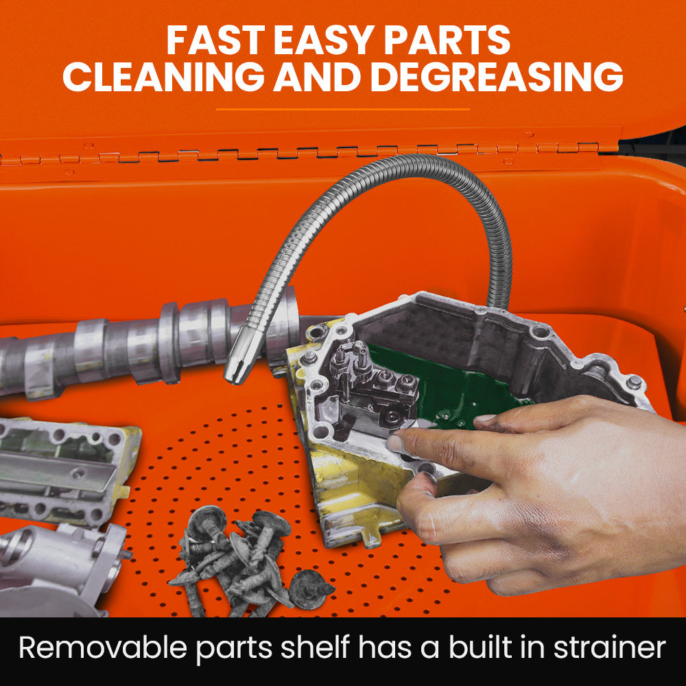 Unimac 22L Portable Auto Parts Washer for Home & Garage