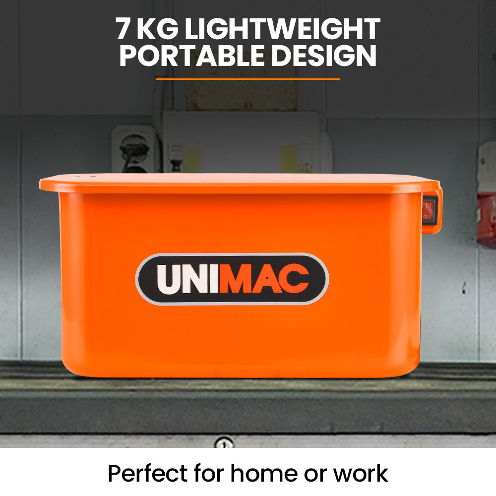 Unimac 22L Portable Auto Parts Washer for Home & Garage