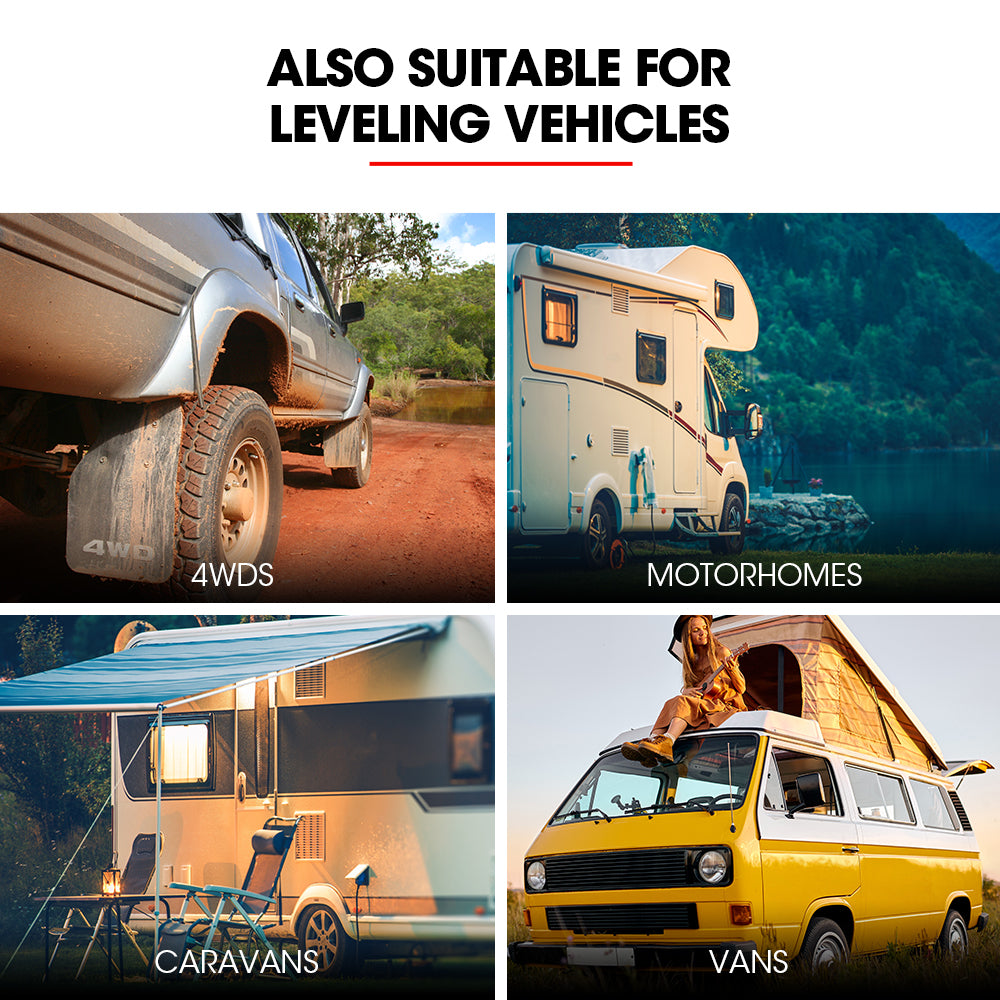 Bullet 2.5T Heavy Duty Car Service Ramps 4WD Trailer Pair