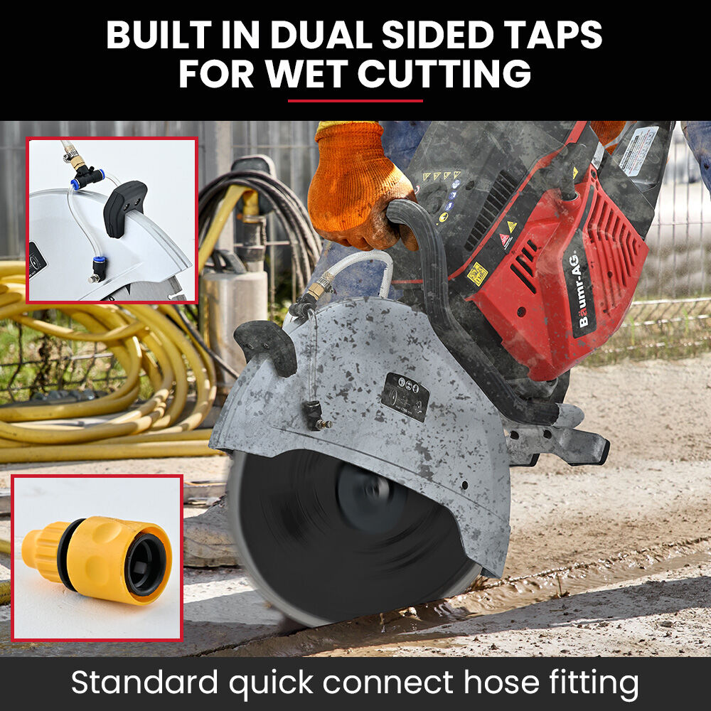 CSP-1000 400mm Concrete Demolition Saw 94cc 2-Stroke Wet/Dry Cutting