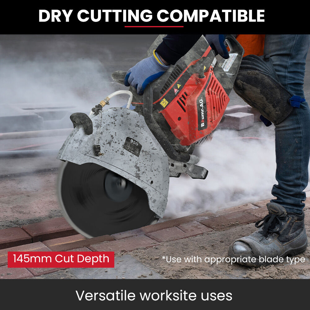 CSP-1000 400mm Concrete Demolition Saw 94cc 2-Stroke Wet/Dry Cutting