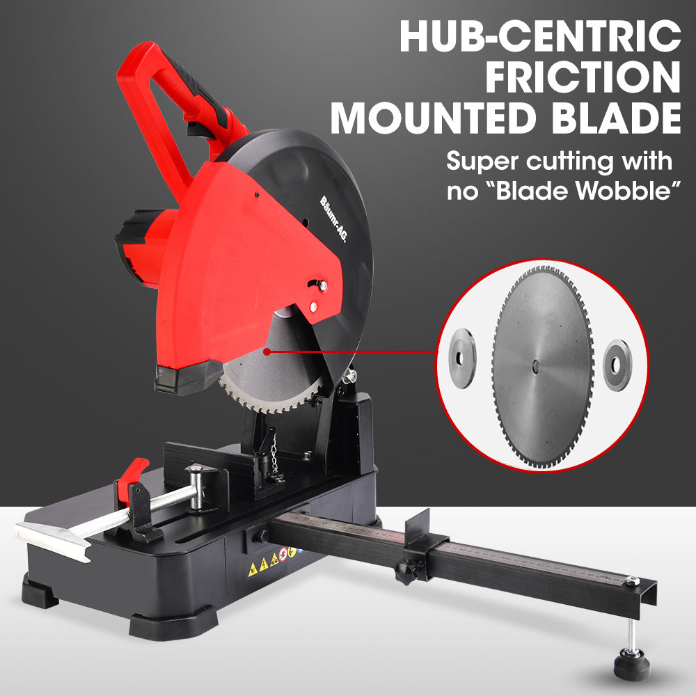Baumr-AG 14" Metal Cut Off Saw 2400W Low Spark Ceramic Blade