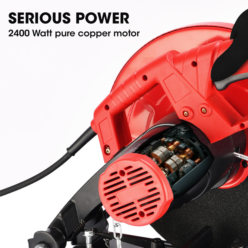 Baumr-AG 14" Metal Cut Off Saw 2400W Soft Start Mitre Chop