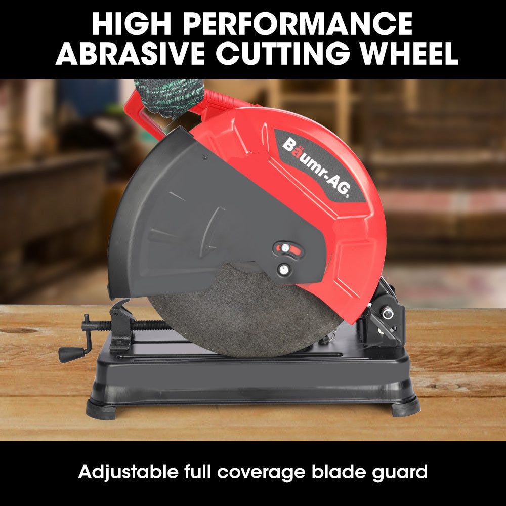 Baumr-AG 14" Metal Cut Off Saw 2400W Soft Start Mitre Chop