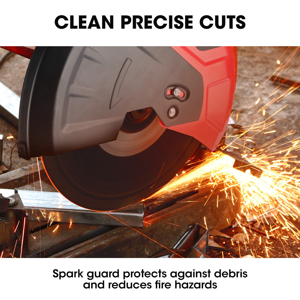 Baumr-AG 14" Metal Cut Off Saw 2400W Soft Start Mitre Chop