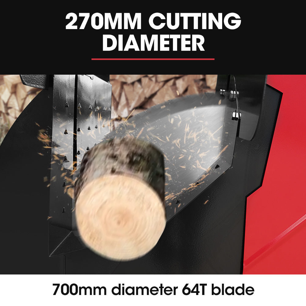 LCS-700 15HP Circular Log Saw 270mm Cut Depth
