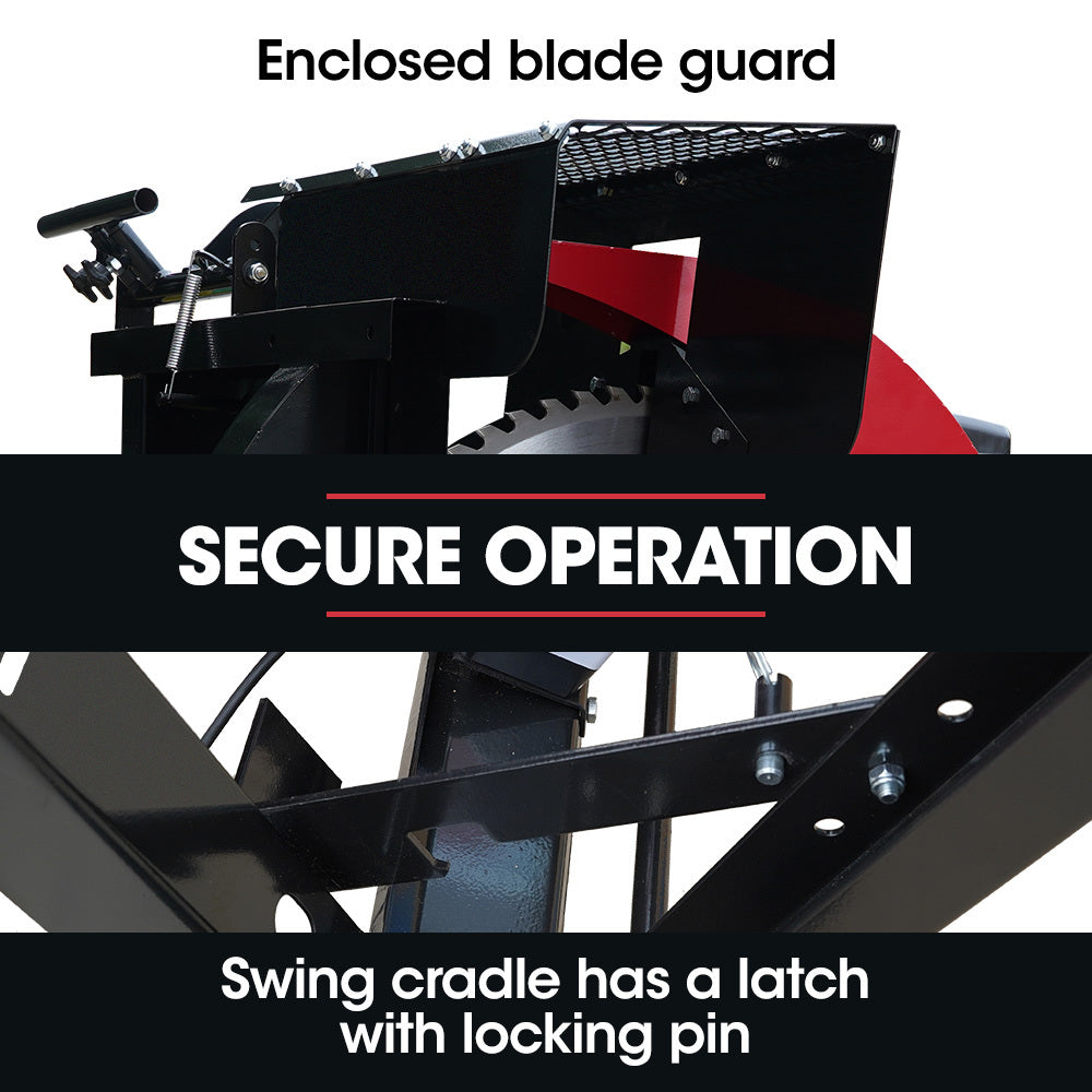 LCS-700 15HP Circular Log Saw 270mm Cut Depth