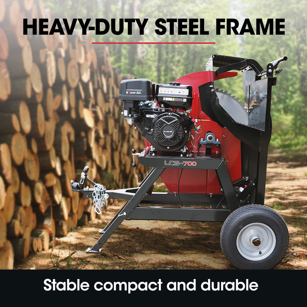LCS-700 15HP Circular Log Saw 270mm Cut Depth