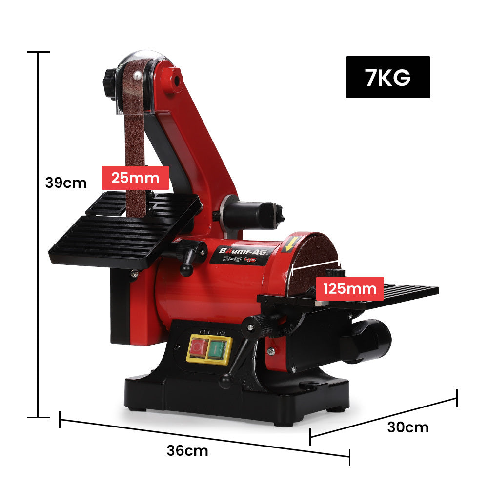 BSS-45 Bench Belt and Disc Sander Combo Brushless Motor Dust Collection