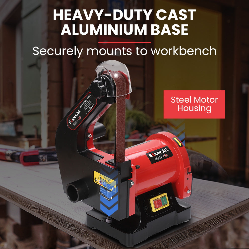 BSS-45 Bench Belt and Disc Sander Combo Brushless Motor Dust Collection