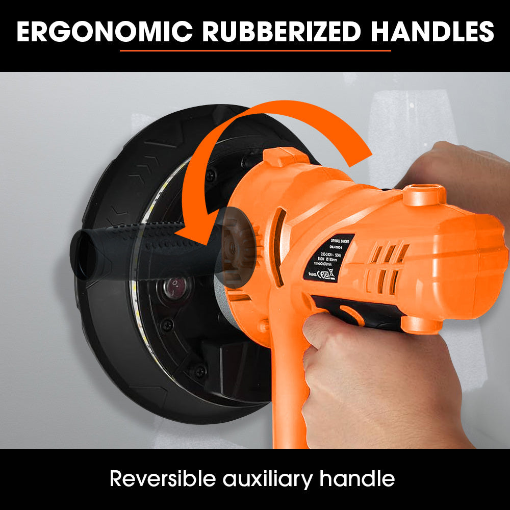 HDS6 180mm Drywall Sander 850W Electric with LED Vacuum System