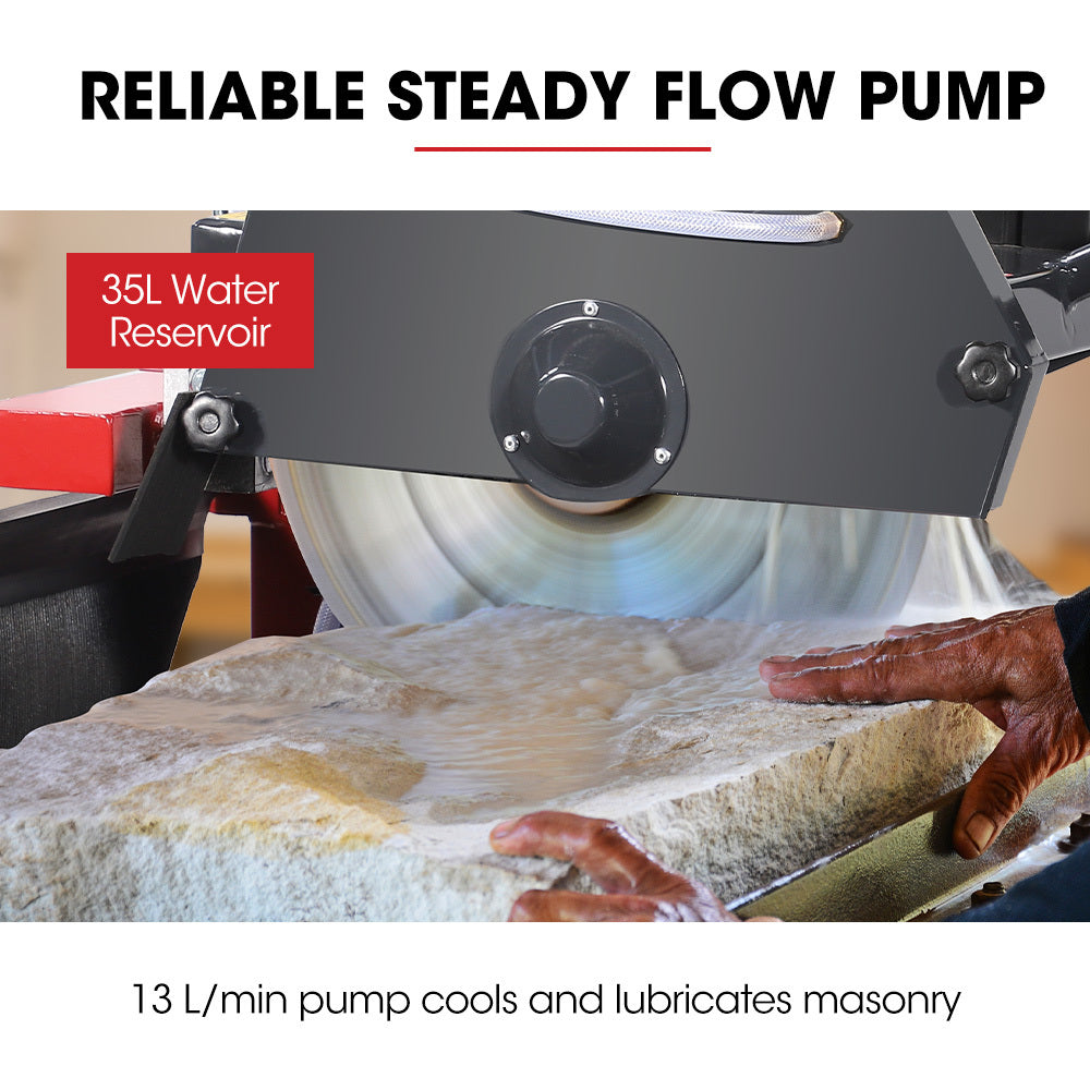 Baumr-AG 350mm Electric Brick & Masonry Table Saw 2000W with Stand