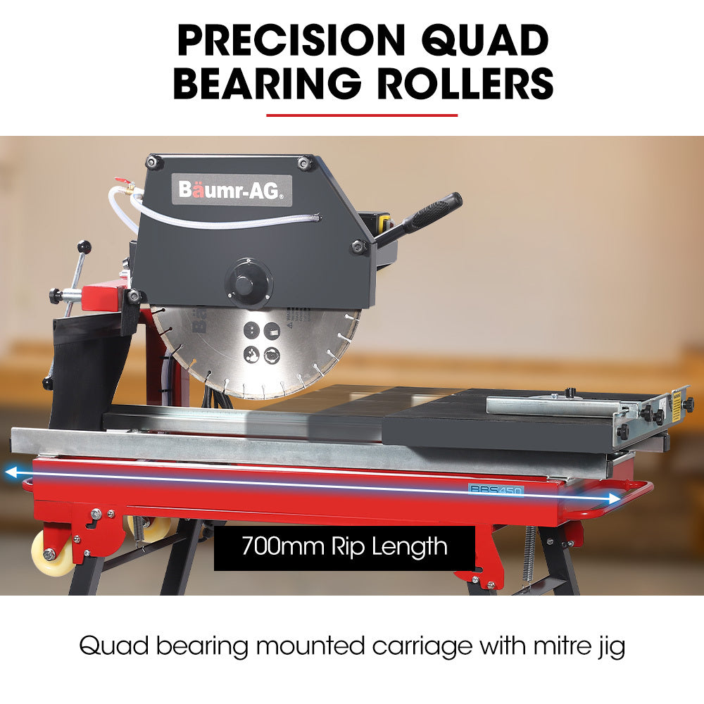 BBS450 450mm Electric Brick & Masonry Table Saw 2200W with Stand
