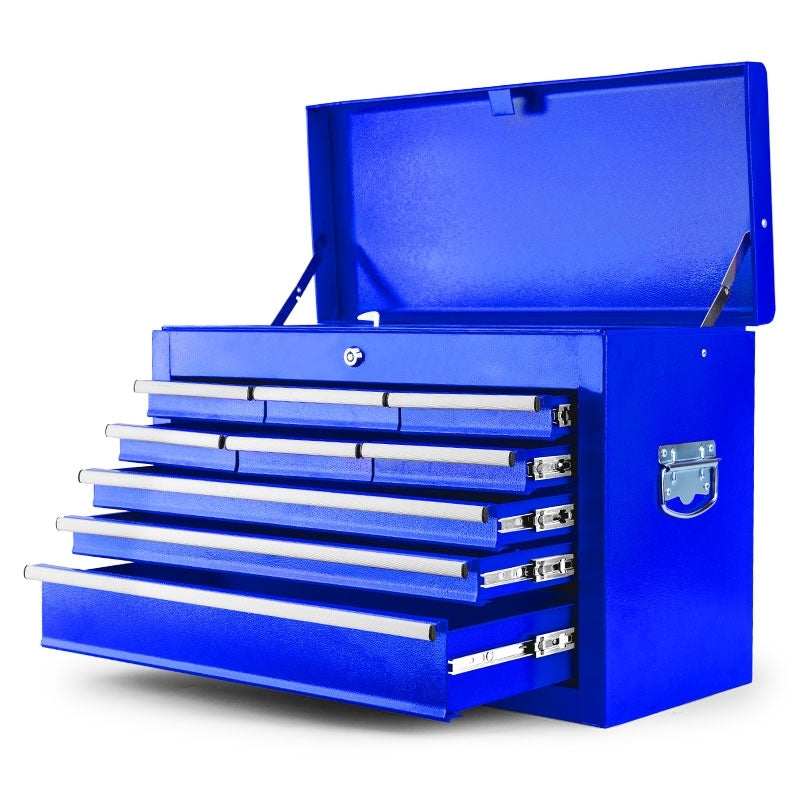 9-Drawer High-Tensile Steel Tool Chest with Lock - Bullet