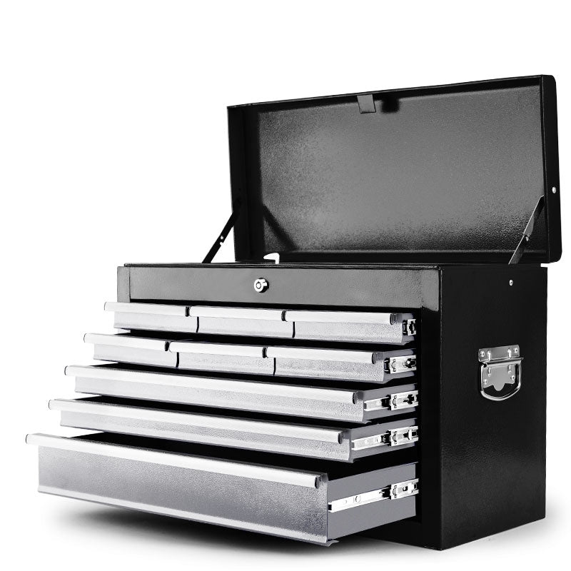 9 Drawer Tool Box Chest, Ball Bearing Rails - Bullet