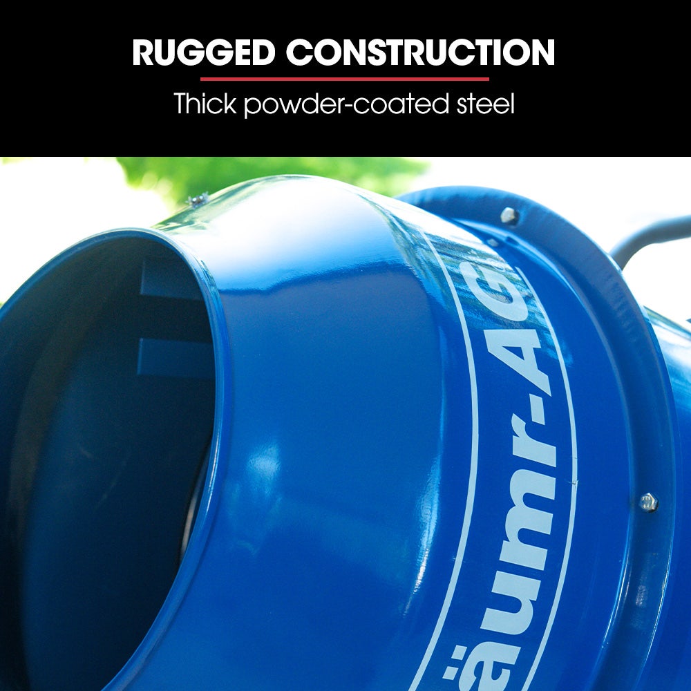 Baumr-AG 140L Cement Mixer Electric 550W Blue