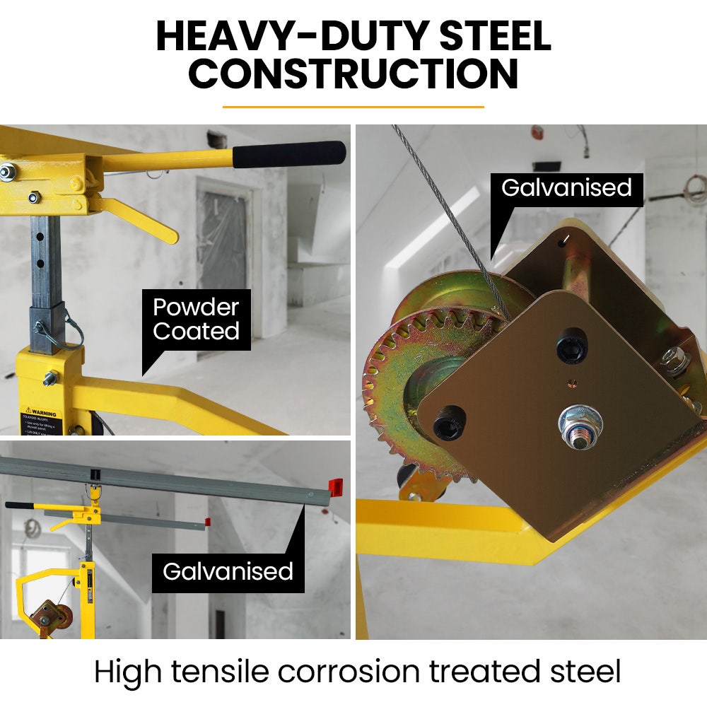 DL31 1200x3600mm Drywall & Panel Lifter Galvanised