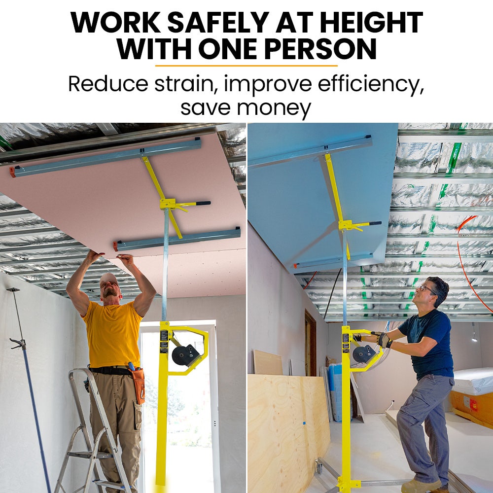 DL31 1200x3600mm Drywall & Panel Lifter Galvanised