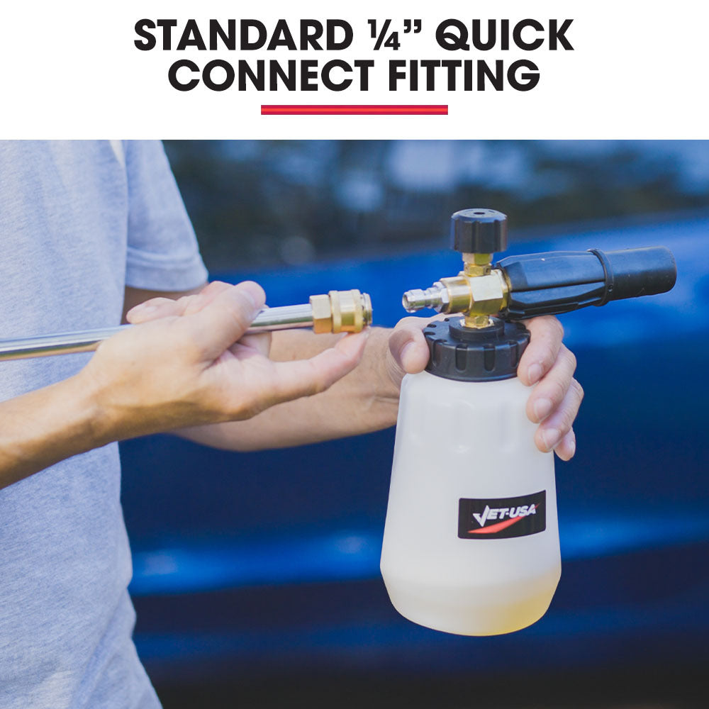 Jet-USA FC-1000 Foam Cannon 1L Adjustable Spray Nozzle
