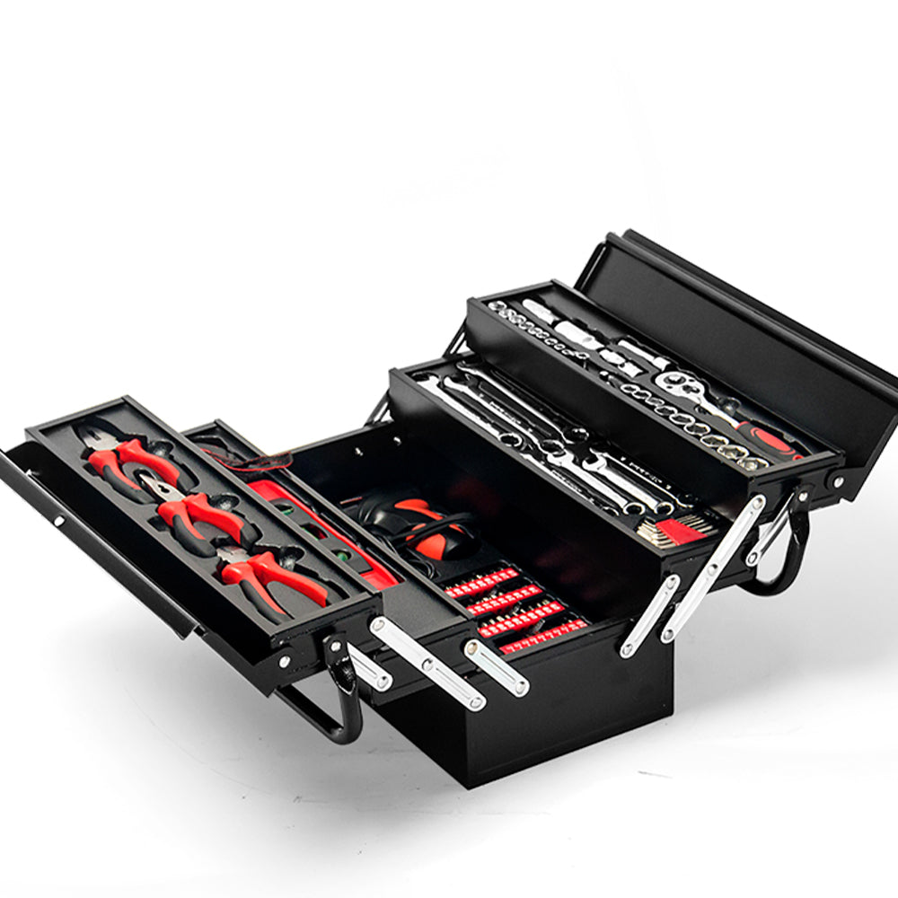 118pc Chrome Vanadium Tool Kit Cantilever Box | Bullet