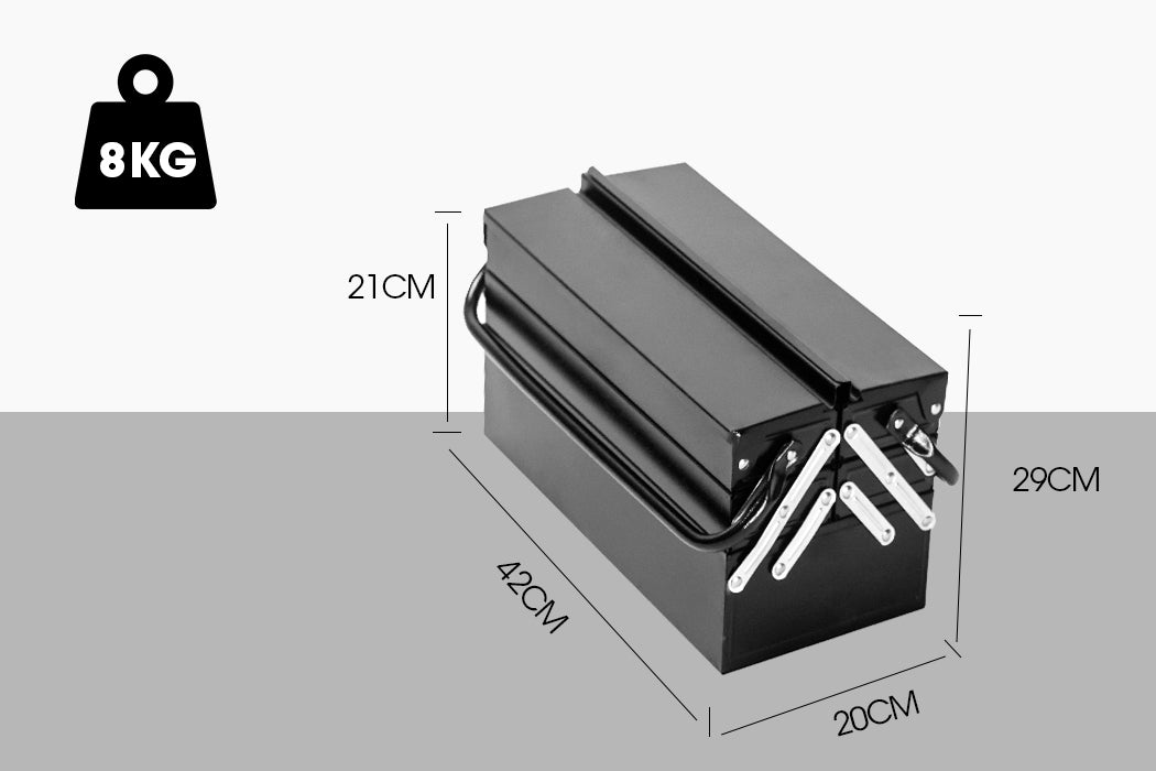 118pc Chrome Vanadium Tool Kit Cantilever Box | Bullet