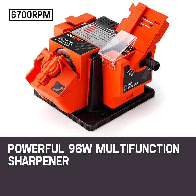 96W Multi Function Tool Sharpener, 3 Modules, Unimac