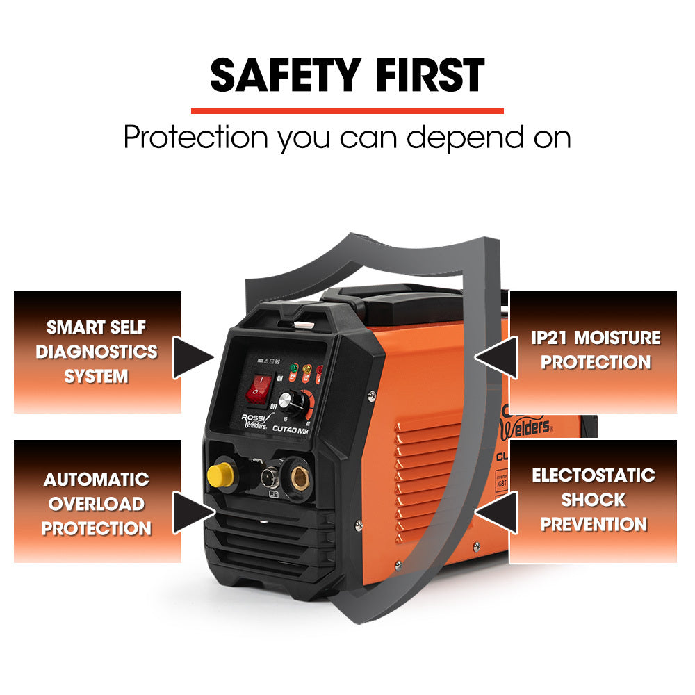 Cut-40 Series II 40 Amp Plasma Cutter Portable Oxy Torch Welder 15A Plug