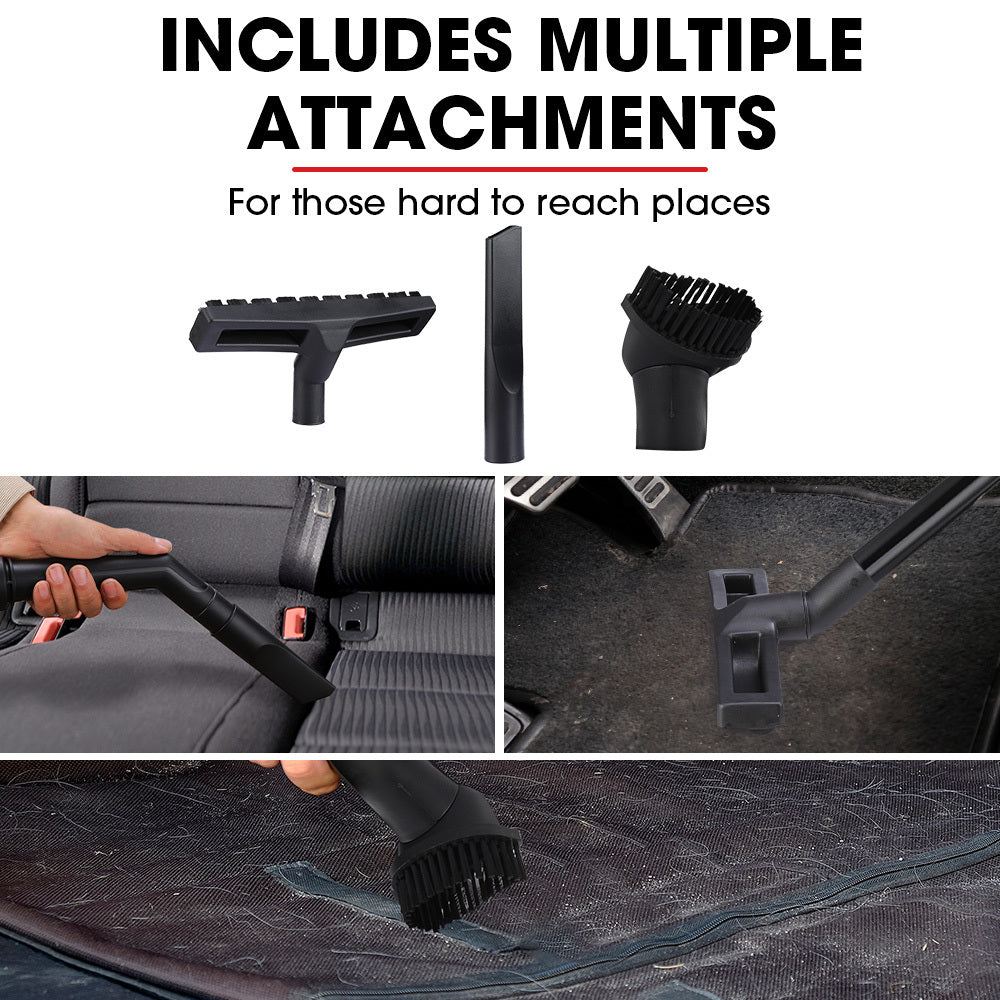 Baumr-AG 20L Cordless Wet & Dry Vacuum Cleaner Kit Stainless Steel