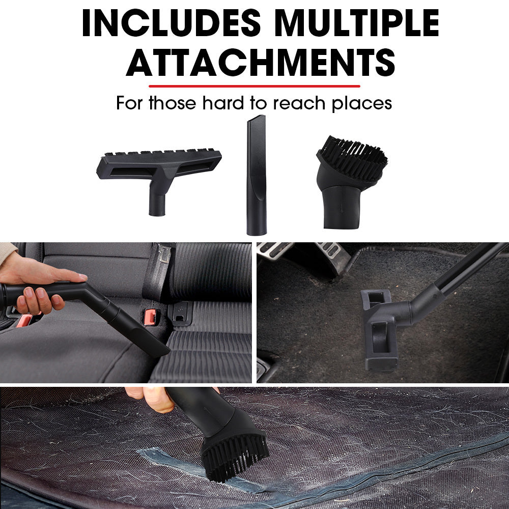 BM-3SL 30L Cordless Wet & Dry Vacuum Cleaner Kit Stainless Steel