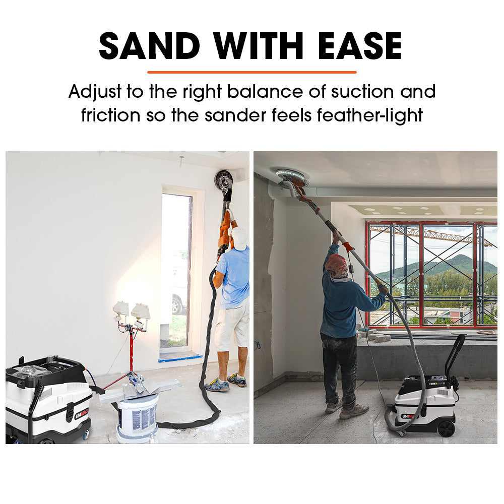 Unimac 30L Wet Dry Vacuum Cleaner Dust Extractor HEPA Filtration