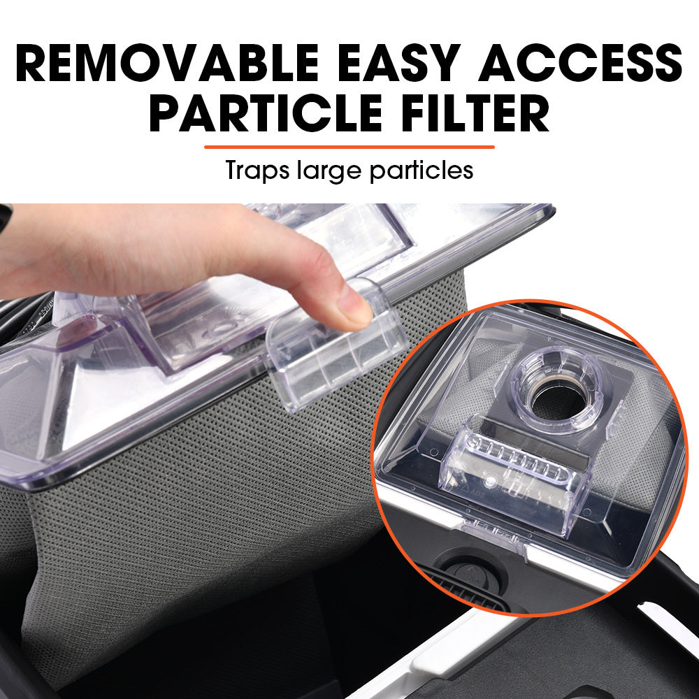 Unimac 30L Wet Dry Vacuum Cleaner Dust Extractor HEPA Filtration