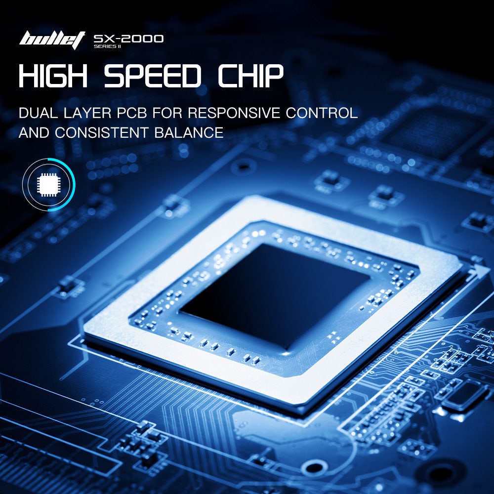 SX-2000 6.5" Hoverboard Scooter 500W Self-Balancing Blue Galaxy