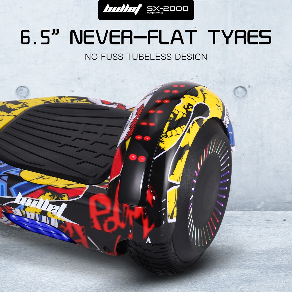 SX-2000 6.5" Hoverboard Scooter 500W Self-Balancing LED Hip Hop Design